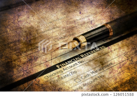 Financial references grunge concept Financial references grunge concept 126051588
