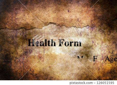 Helth form grunge concept 126051595