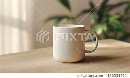 Ceramic Mug Mock-Up For Your Design 126051721
