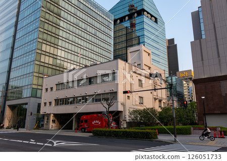 Umeda LOFT exterior long shot street view road included high resolution Umeda LOFT exterior long shot street view road included high resolution 126051733