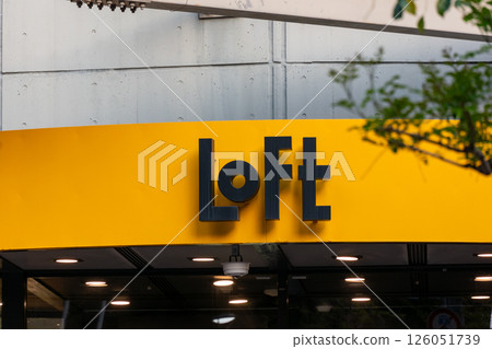 Umeda LOFT exterior signboard high resolution Umeda LOFT exterior signboard high resolution 126051739