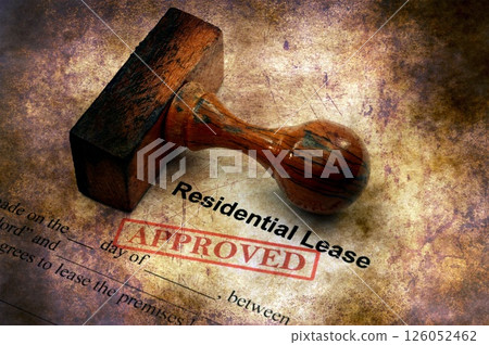 Residential lease - approved grunge concept 126052462
