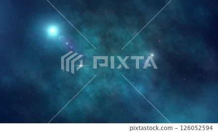Space Universe With Stars And Galaxies 126052594