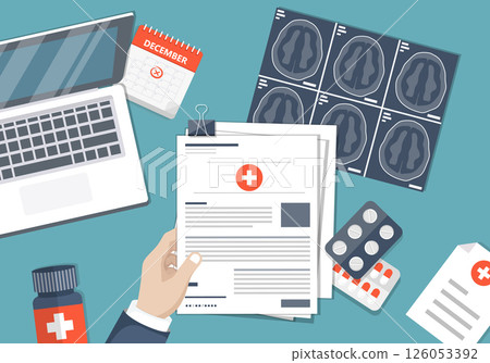 insurance, medical, vector 126053392