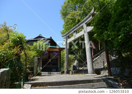 Matsugasaki Daikokuten, Torii gate on the approach to Matsugasaki, Sakyo Ward, Kyoto City Matsugasaki Daikokuten, Torii gate on the approach to Matsugasaki, Sakyo Ward, Kyoto City 126053810