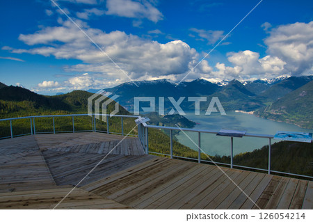 Sea to Sky Gondola Observation Deck, Squamish, British Columbia, Canada 126054214