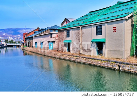 Scenery of Otaru Canal, Hokkaido Scenery of Otaru Canal, Hokkaido 126054737