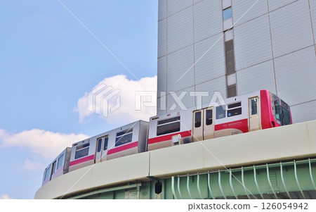 New Shuttle departing from Omiya Station New Shuttle departing from Omiya Station 126054942
