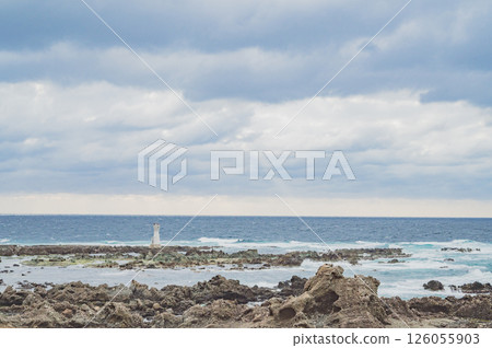 The Sea of Japan as seen from Cape Nagate, Sado The Sea of Japan as seen from Cape Nagate, Sado 126055903