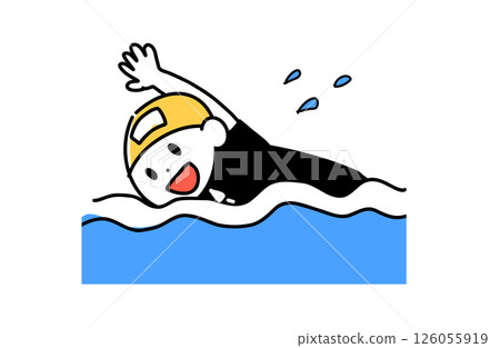 兒童自由式的插圖 兒童自由式的插圖 126055919