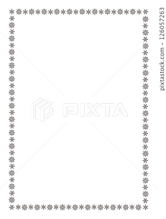 簡單手繪可愛雪花方塊 簡單手繪可愛雪花方塊 126057263