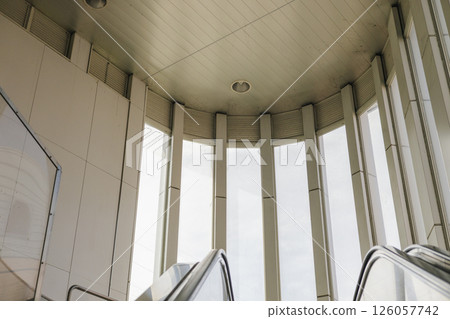 Higashi-Jujo Station, Large Window, Keihin-Tohoku Line 126057742