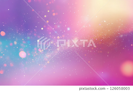 Sparkling background material Pink Purple Background Hologram Bokeh Background Texture Wallpaper Light 126058003