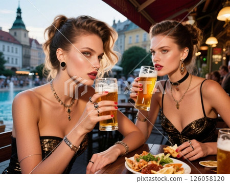 A series introducing beer, Europe's great hot spring resort cities, and beautiful women from around the world, gourmet food, spectacular scenery, and fashion. A series introducing beer, Europe's great hot spring resort cities, and beautiful women from around the world, gourmet food, spectacular scenery, and fashion. 126058120