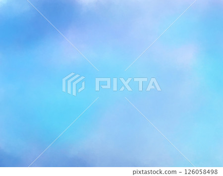 水彩柔和的藍色空間背景素材 126058498