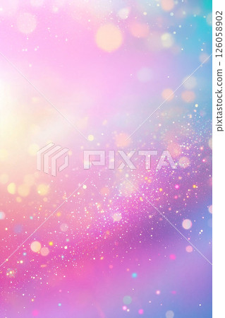 Sparkling background material Pink Purple Background Hologram Bokeh Background Texture Wallpaper Light 126058902