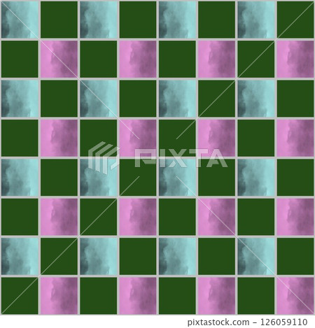 Watercolor tile pattern_2 Watercolor tile pattern_2 126059110