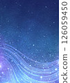 七夕/銀河概念日式手繪背景垂直 126059450