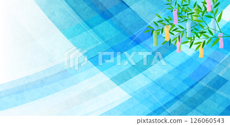 七夕夏季條背景 126060543