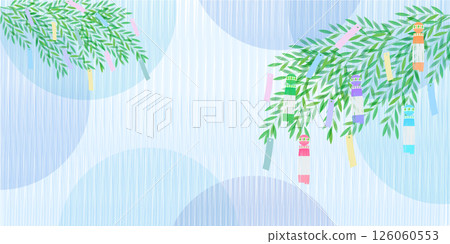 Tanabata summer strips background 126060553