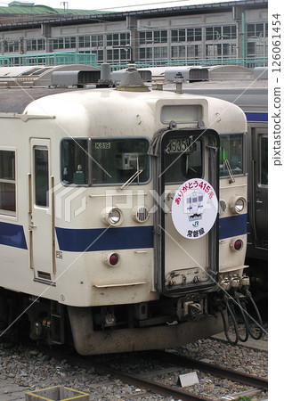 Joban Line 415 series steel railcar farewell run (Katsuta Vehicle Center) 126061454
