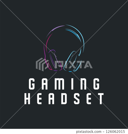 modern design concept of gamer headset logo, music headset for gamers esport illustration of game product templet symbol, shop, business brand, game team, with modern minimalist silhouette modern design concept of gamer headset logo, music headset for gamers esport illustration of game product templet symbol, shop, business brand, game team, with modern minimalist silhouette 126062015