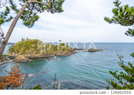 龍米崎，三陸復光國立公園，日本最大的海崖，氣仙沼大島的最南端 126062059