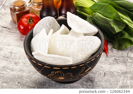 Viietnamese crab chips for snack 126062394