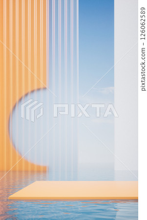 glass, orange, yellow 126062589