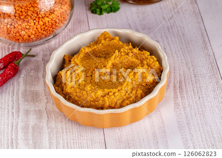 Indian cuisine - Lentil vegan dal 126062823