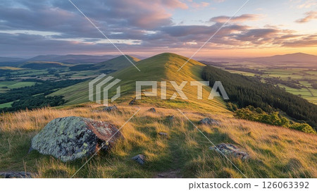 summer landscape in the mountains summer landscape in the mountains 126063392
