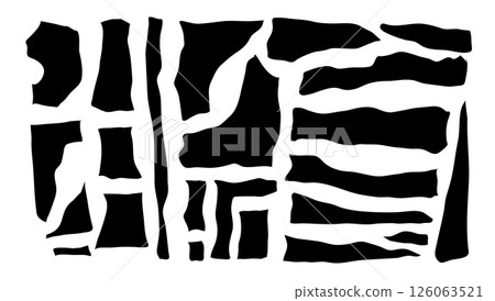 Exploring the beauty of torn paper collage in contemporary cultural expression 126063521