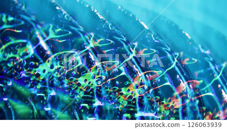 Blurred shine. Dazzle texture. Sparkling particles lens flare on blue color light modern abstract background. Blurred shine. Dazzle texture. Sparkling particles lens flare on blue color light modern abstract background. 126063939