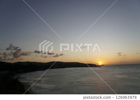 關島,日落風景,杜夢灣 關島,日落風景,杜夢灣 126063978