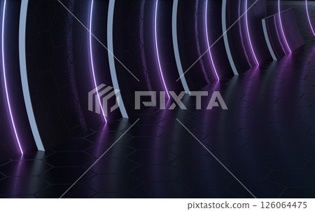 dark, fluorescent, glow 126064475