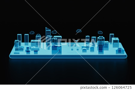 future, line, wireframe 126064725