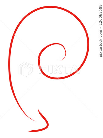 red hand drawn rough arrow red hand drawn rough arrow 126065589