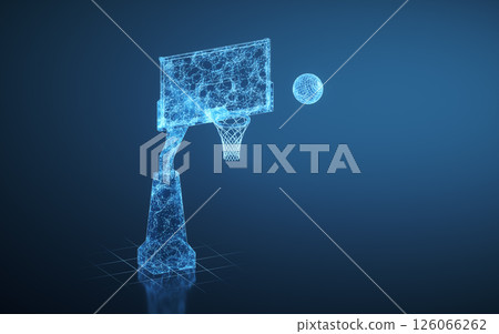 Basketball and sports, physical exercise, 3d Basketball and sports, physical exercise, 3d 126066262