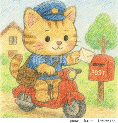 Postal cat 126066372