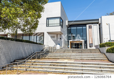 Tottori Prefectural Museum in fine weather, Tottori City, Tottori Prefecture Tottori Prefectural Museum in fine weather, Tottori City, Tottori Prefecture 126066764
