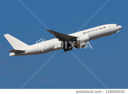 KALITTA AIR貨機起飛爬升 KALITTA AIR貨機起飛爬升 126068592