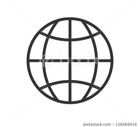 地球圖示圖向量 126068918