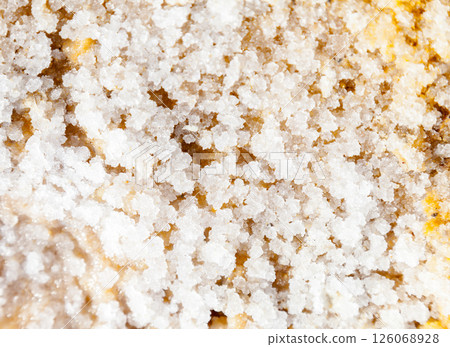 Crystallized salt on the earth 126068928