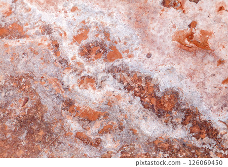 Crystallized salt on the earth 126069450