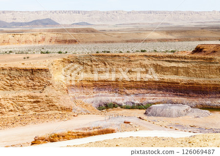 Ramon Crater, located near Mitzpe Ramon, Israel 126069487