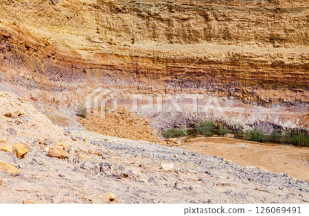 Ramon Crater, located near Mitzpe Ramon, Israel 126069491