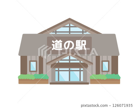 路邊車站建築示意圖 路邊車站建築示意圖 126071935