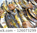 Homemade simmered sardines with pickled plums 126073299