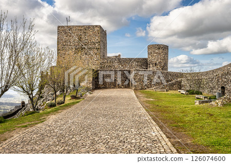 The Fort and Castelo of Marvao on the Hill of Castelo de Marvao in Alentejo, Portugal The Fort and Castelo of Marvao on the Hill of Castelo de Marvao in Alentejo, Portugal 126074600