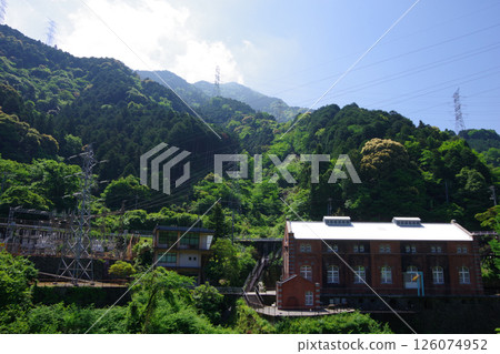 愛媛郡新居濱市舊羽場水力發電廠及羽場變電站 126074952